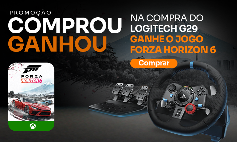 [PARCERIA] COMPROU, GANHOU - VOLANTE LOGITECH G29 - Destaque